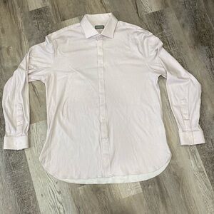 Michael Kors - Men’s Slim Fit - Fine Gauge Knit - Button Up - Size 17 34/35 (XL)